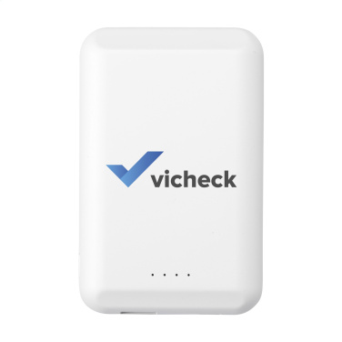 Logotrade advertising product picture of: Force Magnetic RCS Recycled Wireless Powerbank 5000